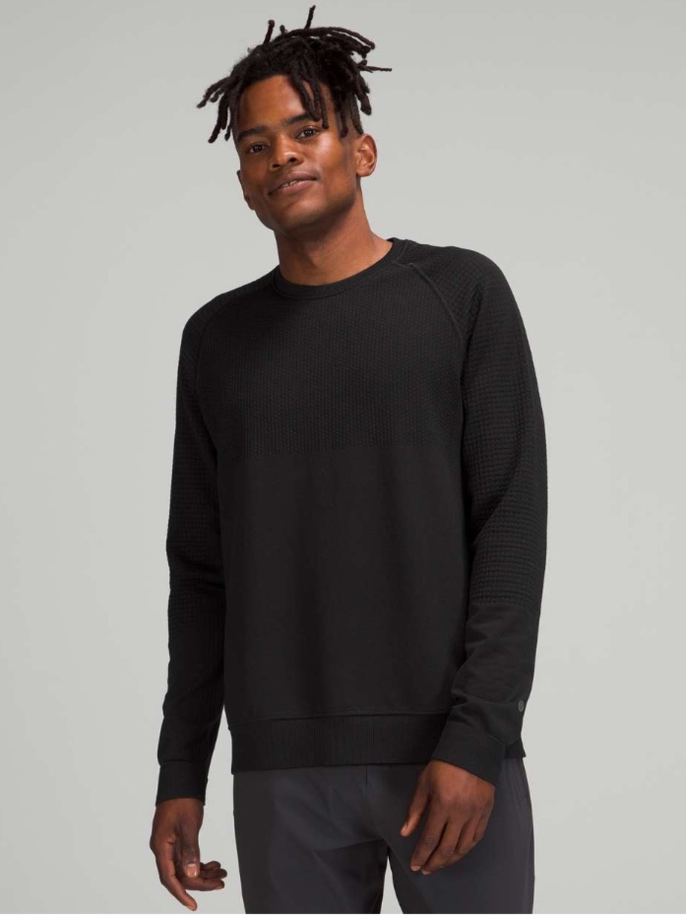 Lululemon Engineered Warmth Long Sleeve Crew Black size small